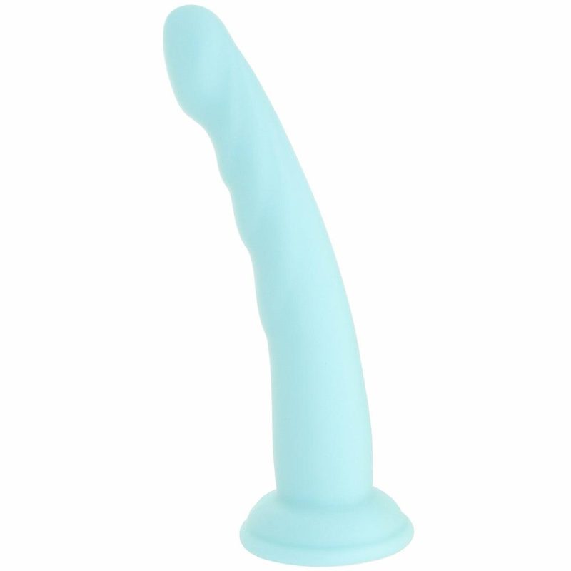 Dildos | Dillio Platinum Slim Seven Dildo In Teal Dildos Dildos