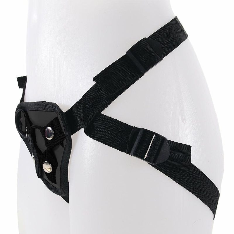 Dildos | Dr Love’s Universal Strap-On Harness In Black Dildos Deeva