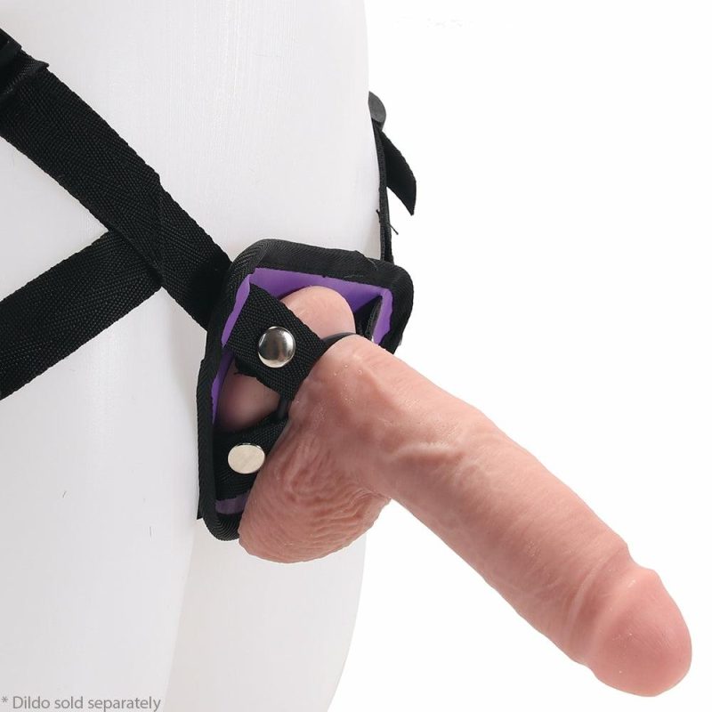 Dildos | Dr Love’s Universal Strap-On Harness In Purple Dildos Deeva