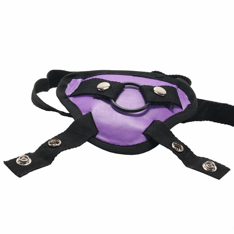 Dildos | Dr Love’s Universal Strap-On Harness In Purple Dildos Deeva