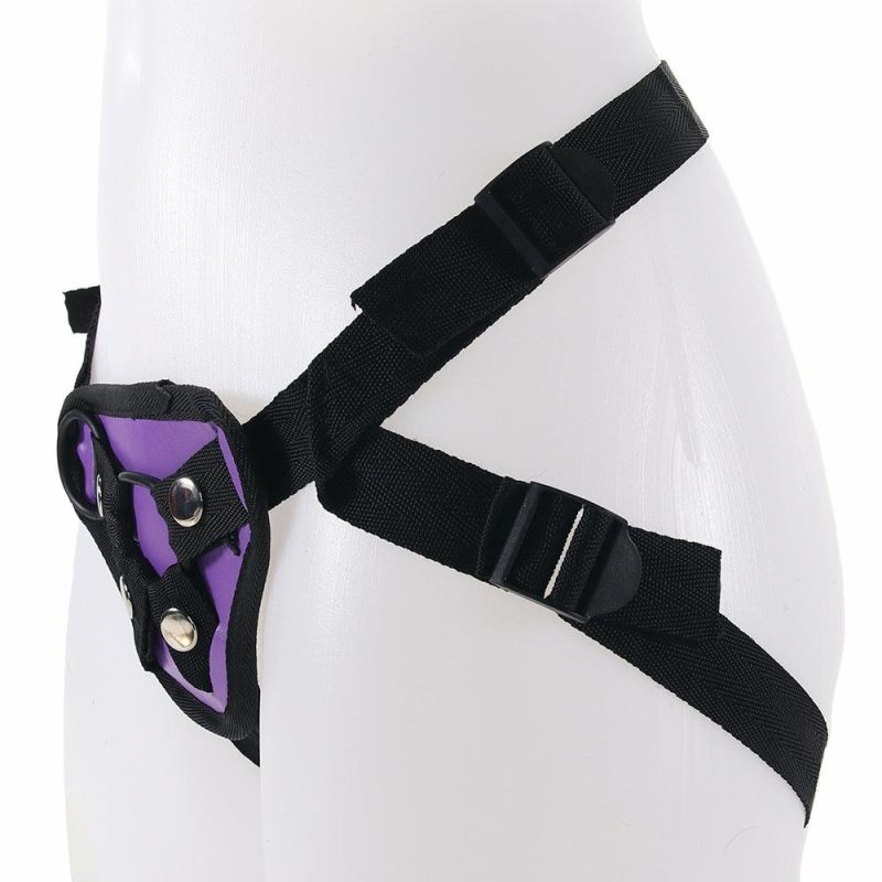 Dildos | Dr Love’s Universal Strap-On Harness In Purple Dildos Deeva