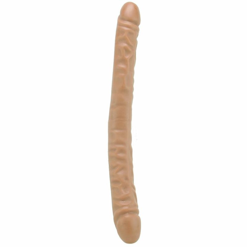 Dildos | Dr. Skin 18 Inch Double Ended Dildo In Mocha Dildos Blush