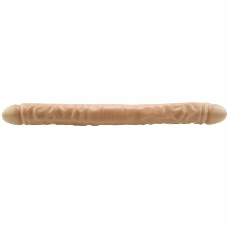 Dildos | Dr. Skin 18 Inch Double Ended Dildo In Mocha Dildos Blush