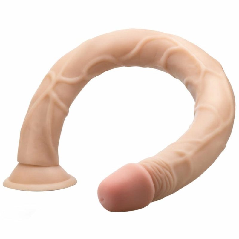 Dildos | Dr. Skin 19 Inch Dildo In Beige Dildos Blush