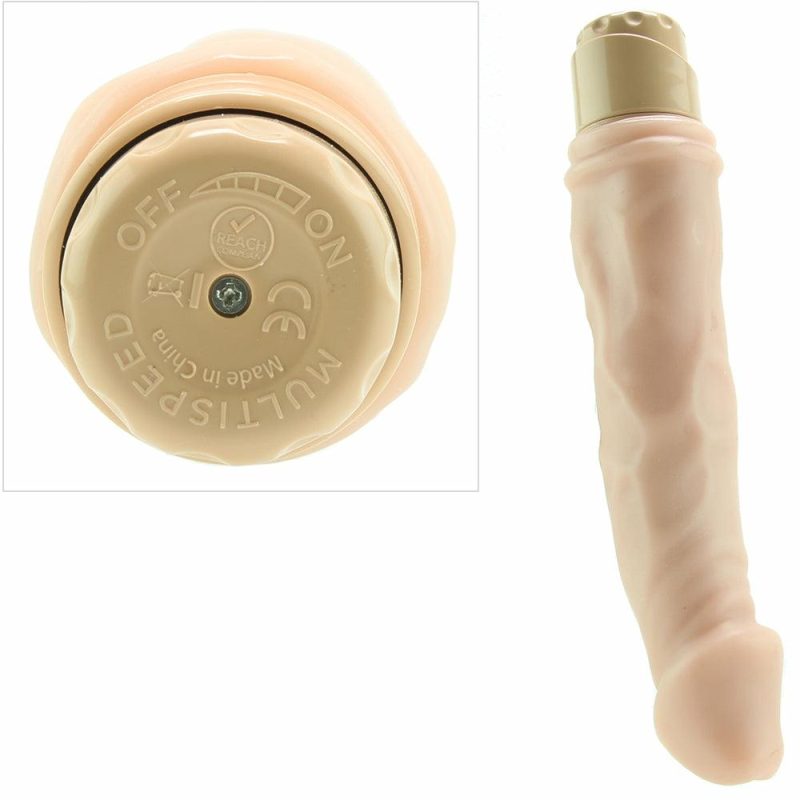 Dildos | Dr. Skin 8.75 Inch Vibe 6 In Beige Dildos Beige