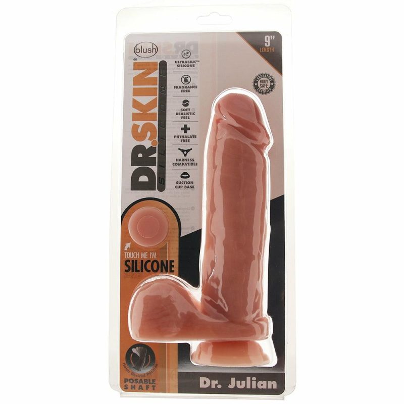 Dildos | Dr. Skin Dr. Julian 9 Inch Silicone Dildo In Vanilla Dildos Blush