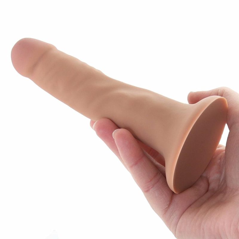 Dildos | Dr. Skin Dr. Lucas 5 Inch Silicone Dildo In Mocha Dildos Blush