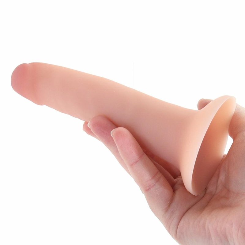 Dildos | Dr. Skin Dr. Lucas 5 Inch Silicone Dildo In Vanilla Dildos Blush