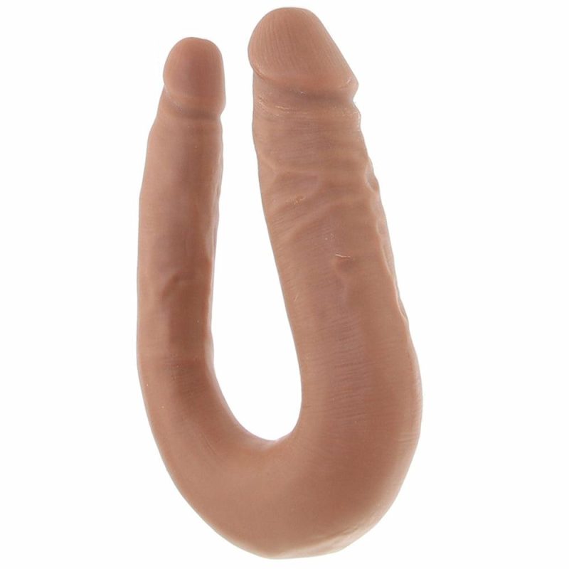 Dildos | Dr. Skin Mini 12 Inch Double Dildo In Mocha Dildos Blush