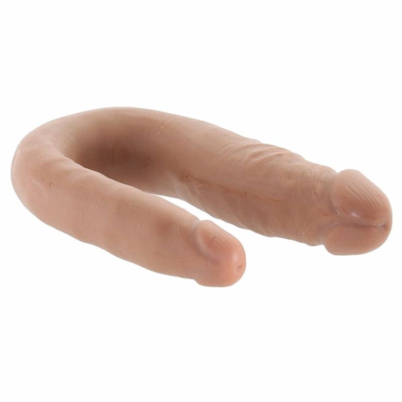 Dildos | Dr. Skin Mini 12 Inch Double Dildo In Mocha Dildos Blush