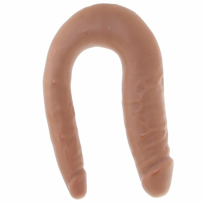 Dildos | Dr. Skin Mini 12 Inch Double Dildo In Mocha Dildos Blush