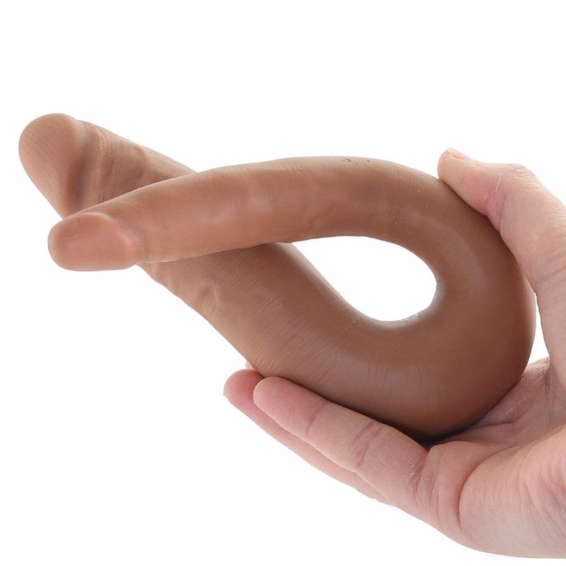 Dildos | Dr. Skin Mini 12 Inch Double Dildo In Mocha Dildos Blush