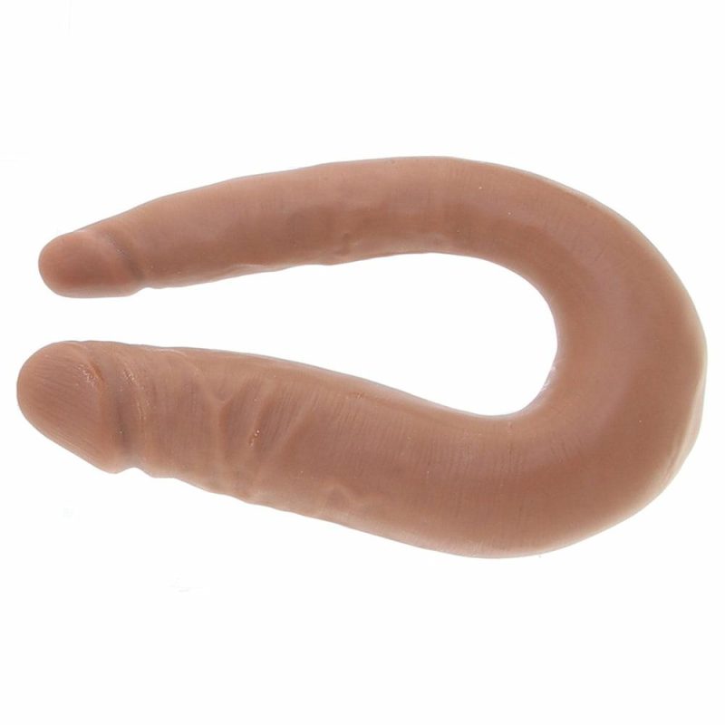 Dildos | Dr. Skin Mini 12 Inch Double Dildo In Mocha Dildos Blush