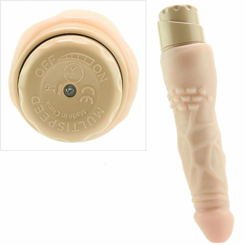 Dildos | Dr. Skin Vibe 4 In Beige Dildos Beige