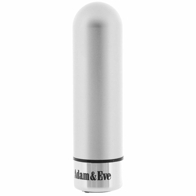 Dildos | Eve’s Rechargeable Silver Bullet Aluminum Vibe Dildos Dildos