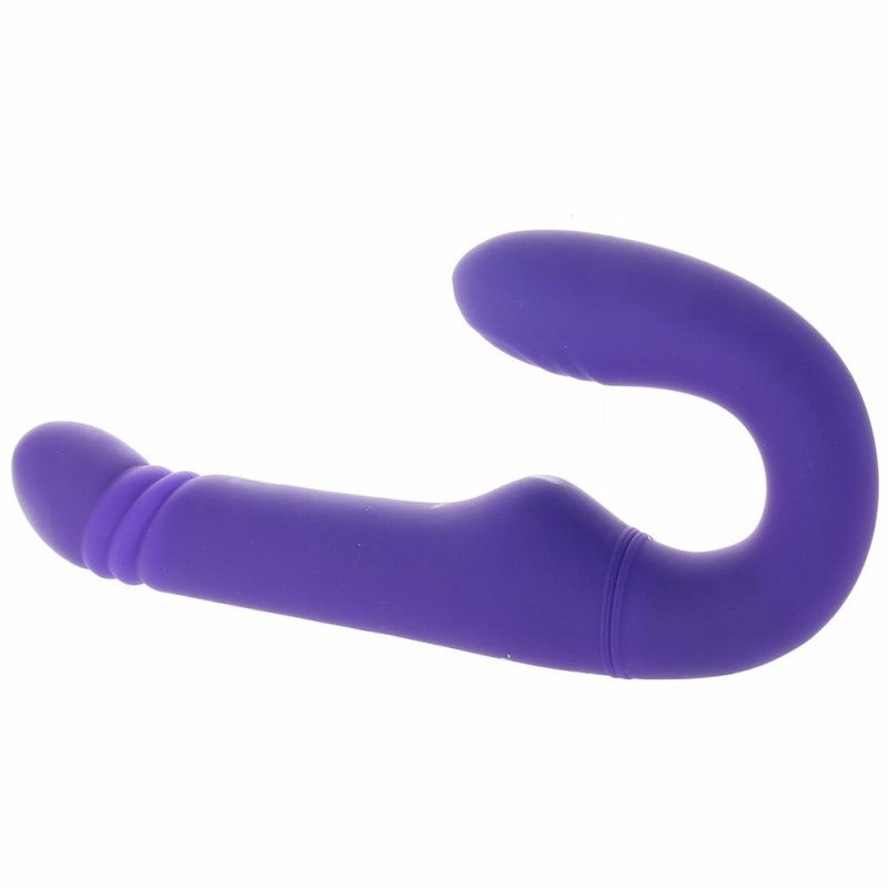 Dildos | Eve’s Ultimate Thrusting Strapless Strap-On Dildos Blue