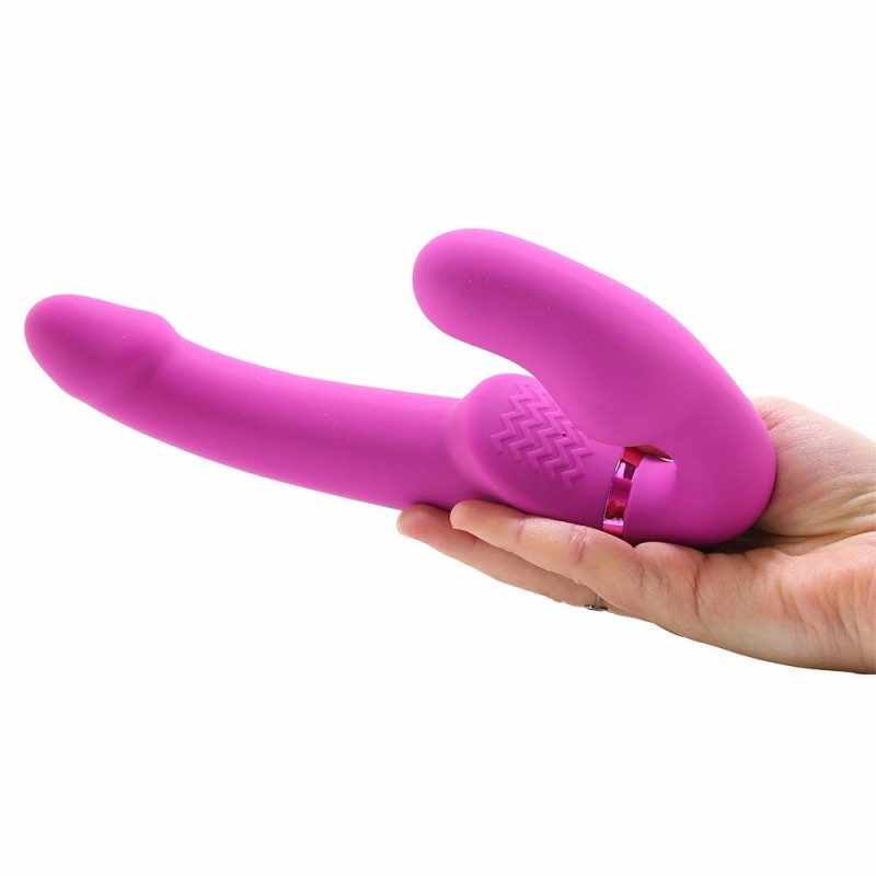 Dildos | Evoke Vibrating Inflatable Strapless Strap-On Dildos Dildos