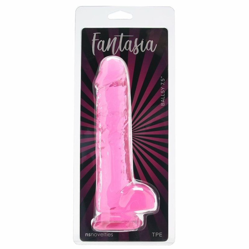 Dildos | Fantasia Ballsy 7.5 Inch Dildo In Pink Dildos Dildos