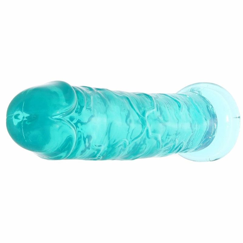 Dildos | Fantasia Upper 8 Inch Dildo In Teal Dildos Dildos