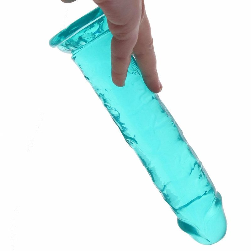 Dildos | Fantasia Upper 8 Inch Dildo In Teal Dildos Dildos