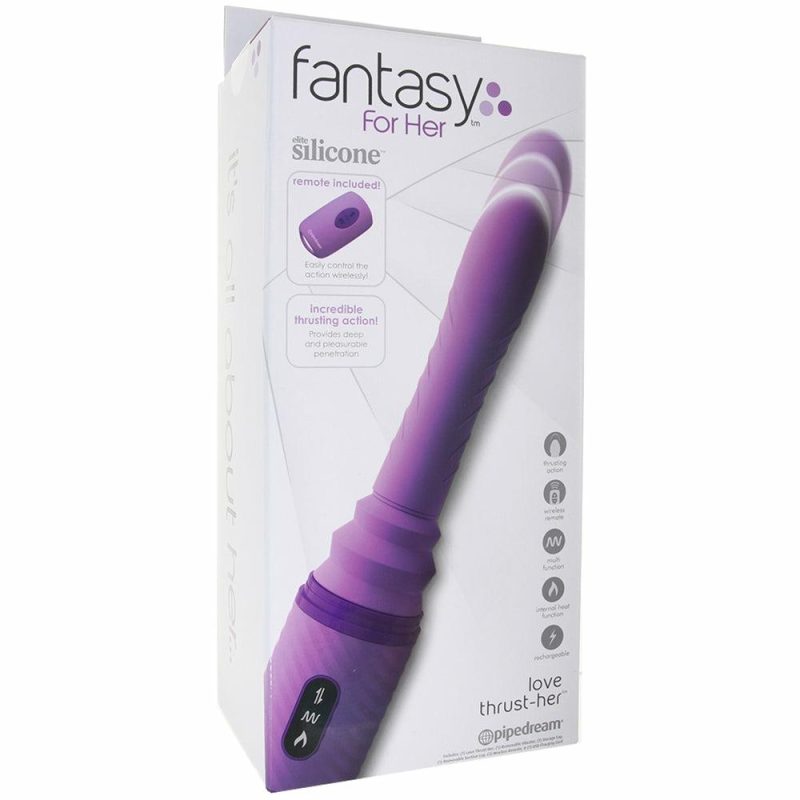 Dildos | Fantasy For Her Love Thrust-Her Vibe In Purple Dildos Dildos