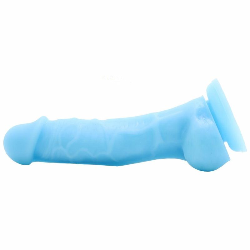 Dildos | Firefly 5 Inch Pleasures Glowing Silicone Dildo In Blue Dildos Dildos