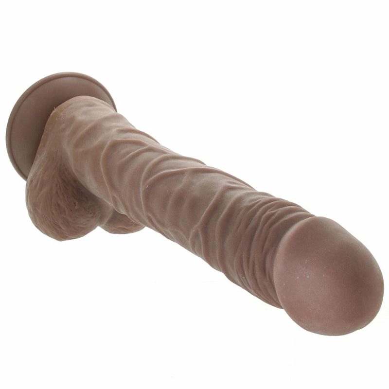 Dildos | Gender X 10 Inch Poseable True Feel Dildo In Dark Dildos Dildos