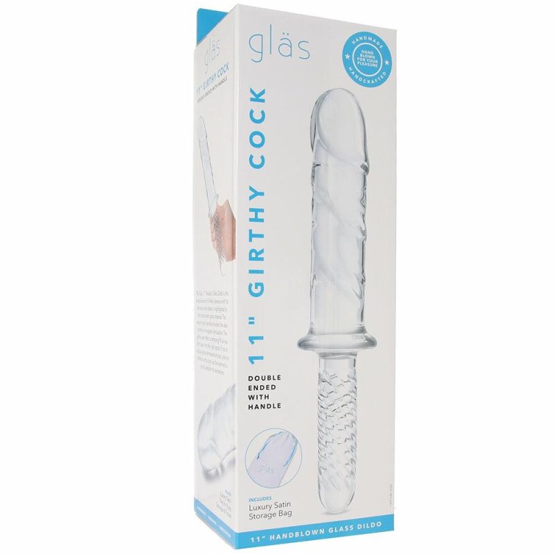 Dildos | Gläs 11 Inch Girthy Cock Double Ended Dildo Dildos Dildos