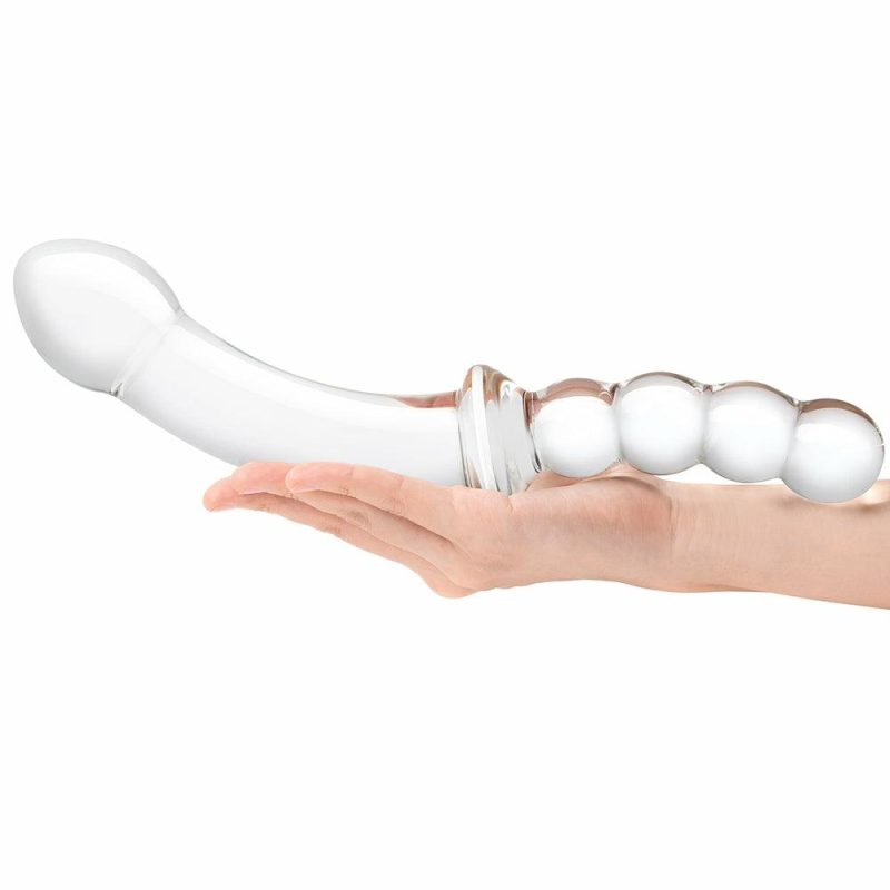 Dildos | Gläs 12.5 Inch Girthy Double Sided Beaded Dildo Dildos Dildos