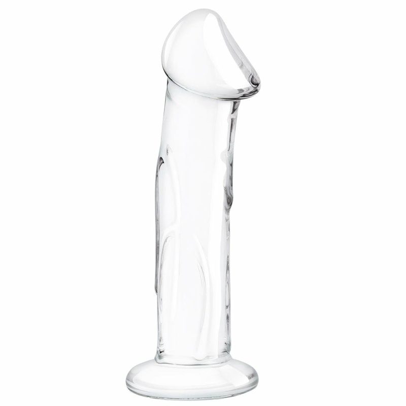 Dildos | Gläs 6 Inch Veiny Glass Dildo Dildos Dildos