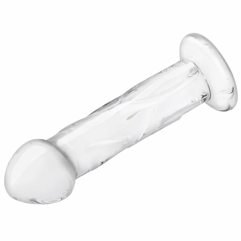 Dildos | Gläs 6 Inch Veiny Glass Dildo Dildos Dildos