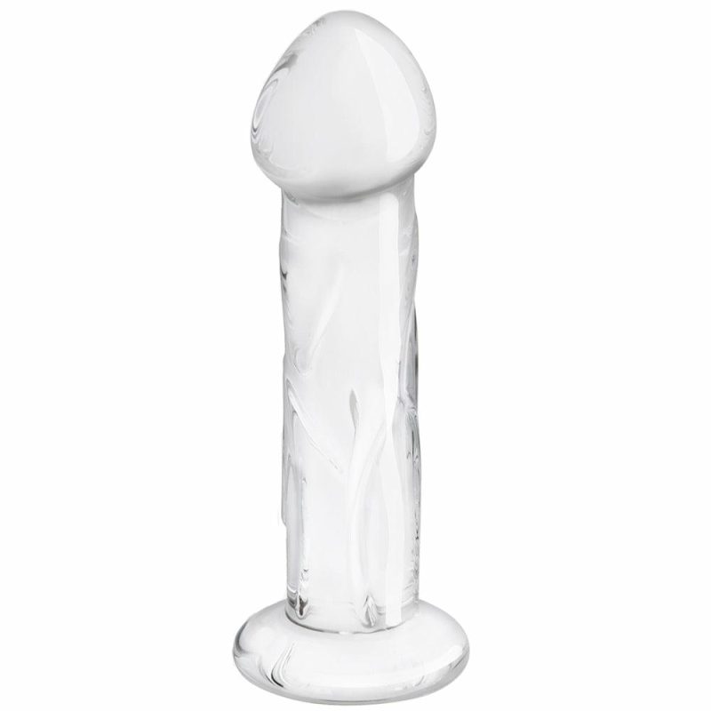 Dildos | Gläs 6 Inch Veiny Glass Dildo Dildos Dildos