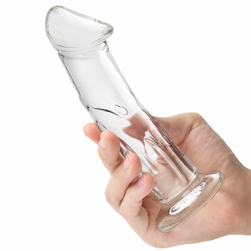 Dildos | Gläs 6 Inch Veiny Glass Dildo Dildos Dildos