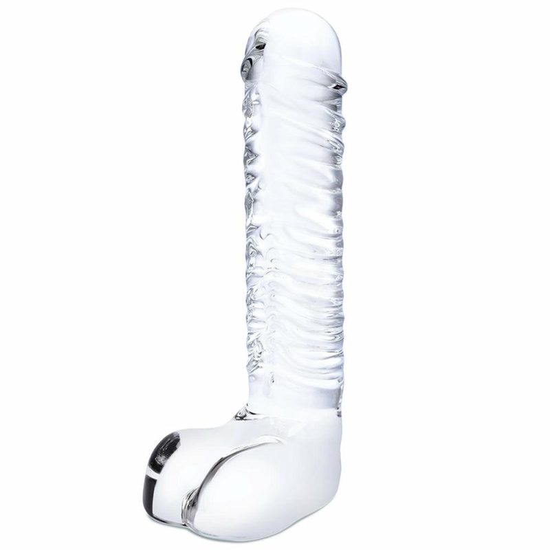 Dildos | Gläs 8 Inch Realistic Ribbed G-Spot Dildo Dildos Dildos