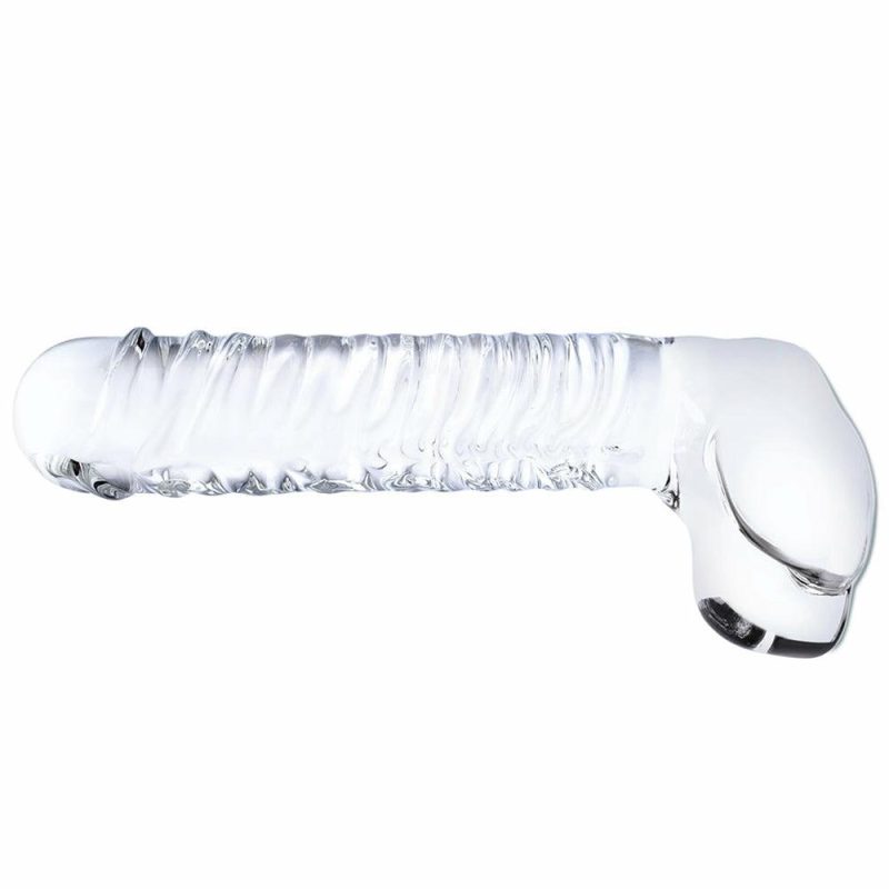 Dildos | Gläs 8 Inch Realistic Ribbed G-Spot Dildo Dildos Dildos