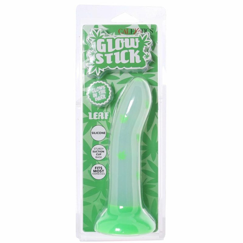 Dildos | Glow Stick Leaf Glow In The Dark Dildo Dildos CalExotics