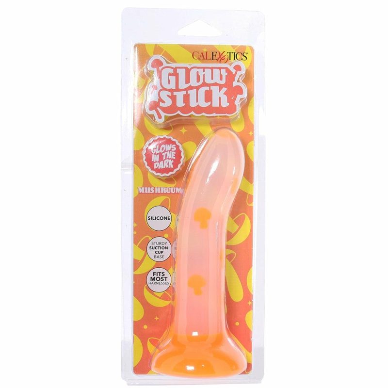 Dildos | Glow Stick Mushroom Glow In The Dark Dildo Dildos CalExotics