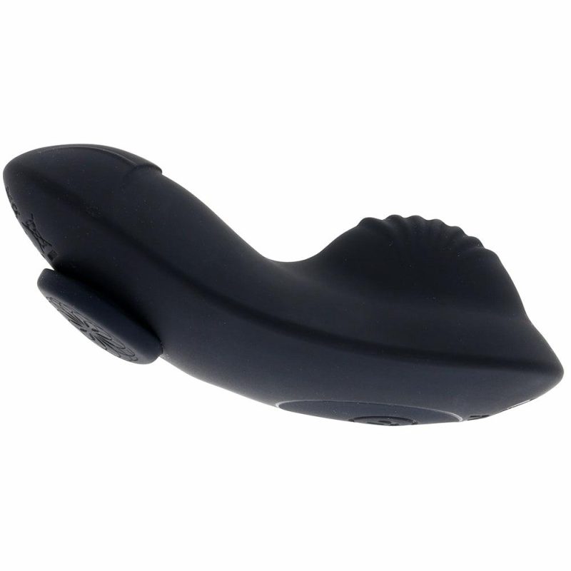 Dildos | Hidden Pocket Strap-On With Wearable Vibe Dildos Black