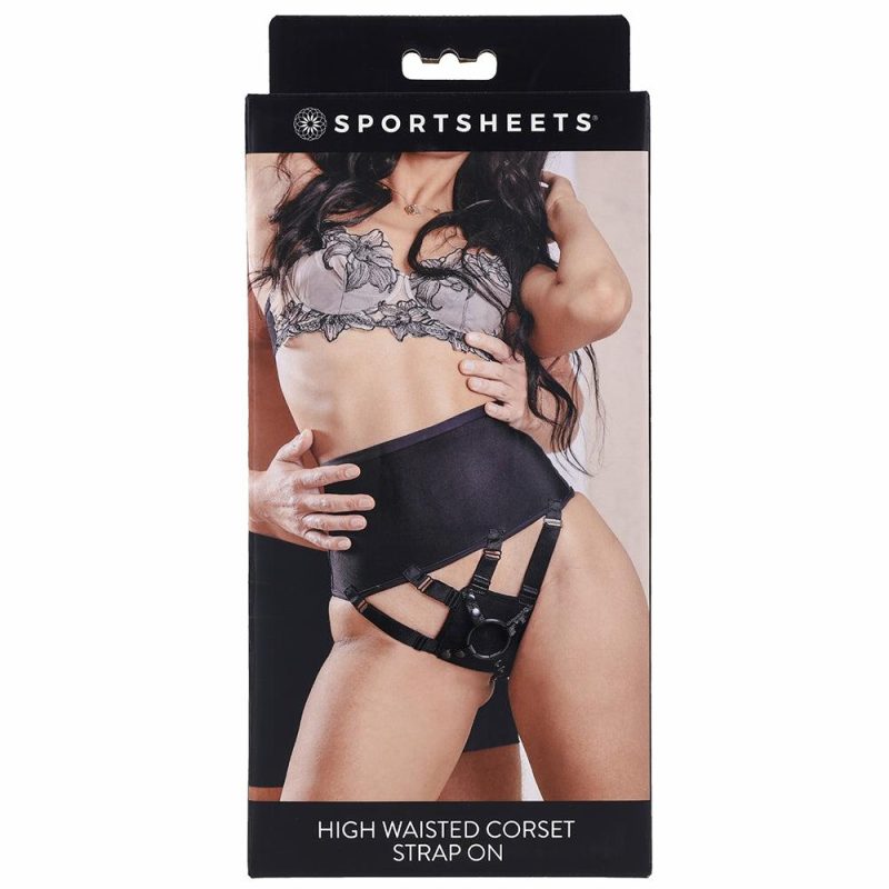 Dildos | High Waisted Corset Strap-On Dildos Dildos