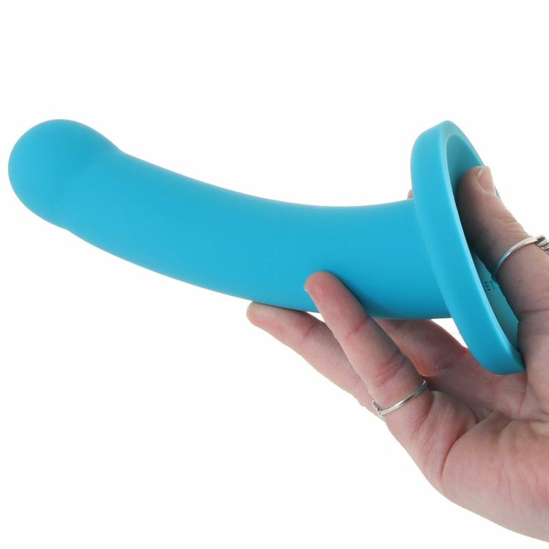 Dildos | Hux 7 Inch Silicone Dildo In Blue Dildos Dildos