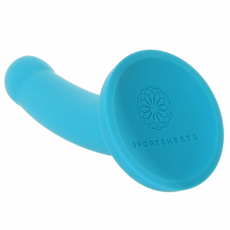 Dildos | Hux 7 Inch Silicone Dildo In Blue Dildos Dildos