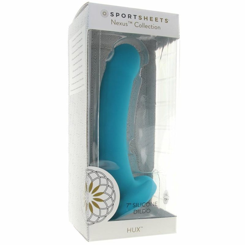 Dildos | Hux 7 Inch Silicone Dildo In Blue Dildos Dildos