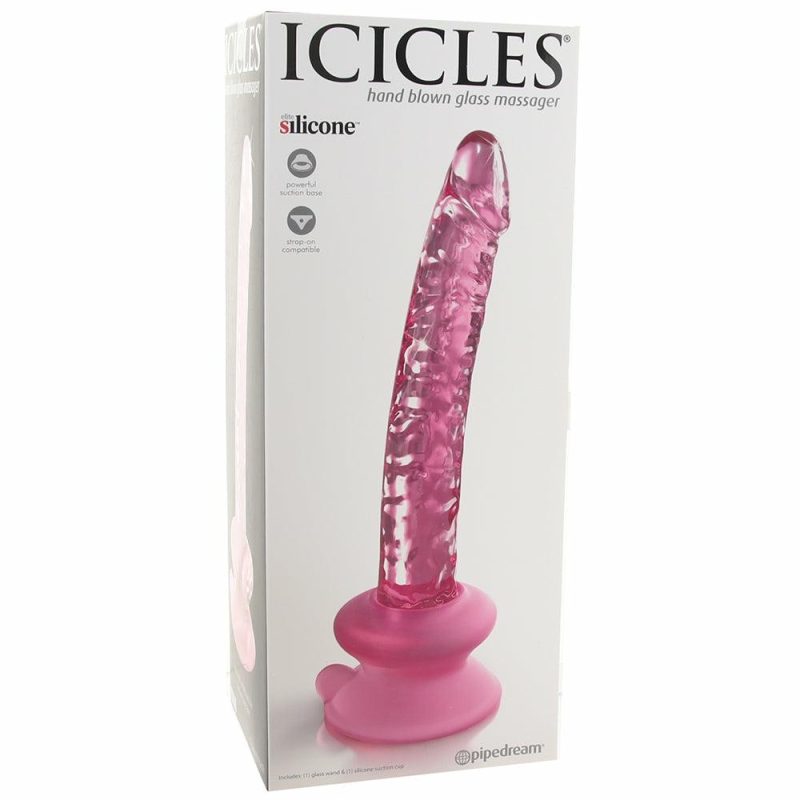 Dildos | Icicles No. 86 Glass Dildo In Pink Dildos Dildos