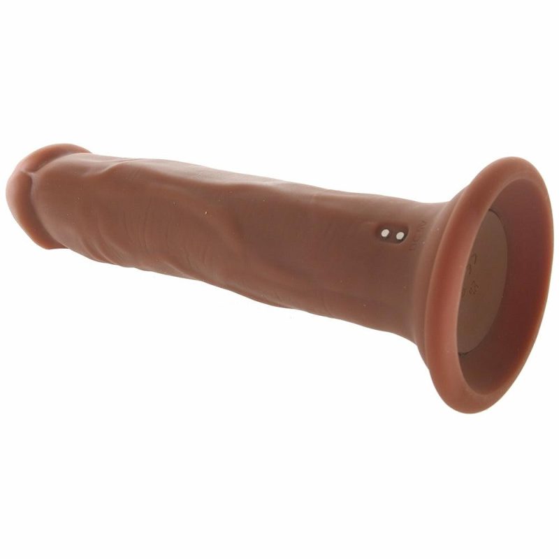 Dildos | In Thrust We Trust 9.5 Inch Thrusting Vibe In Dark Dildos Brown