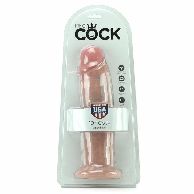 Dildos | King Cock 10 Inch Dildo In Flesh Dildos Dildos