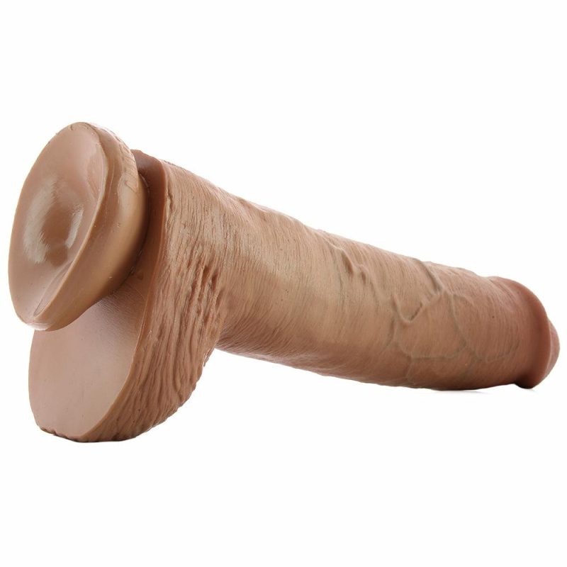 Dildos | King Cock 11" Cock With Balls In Tan Dildos Dildos