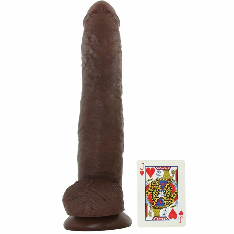 Dildos | King Cock 14 Inch Cock With Balls In Chocolate Dildos Dildos