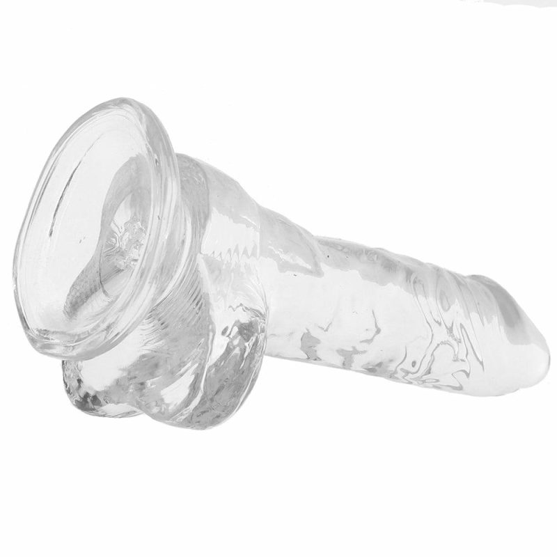 Dildos | King Cock 4 Inch Ballsy Dildo In Clear Dildos Dildos