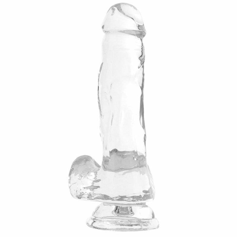 Dildos | King Cock 6 Inch Ballsy Dildo In Clear Dildos Dildos