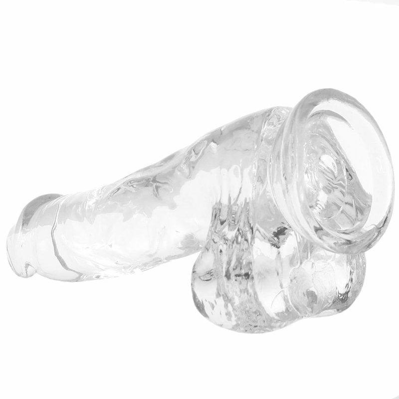 Dildos | King Cock 6 Inch Ballsy Dildo In Clear Dildos Dildos